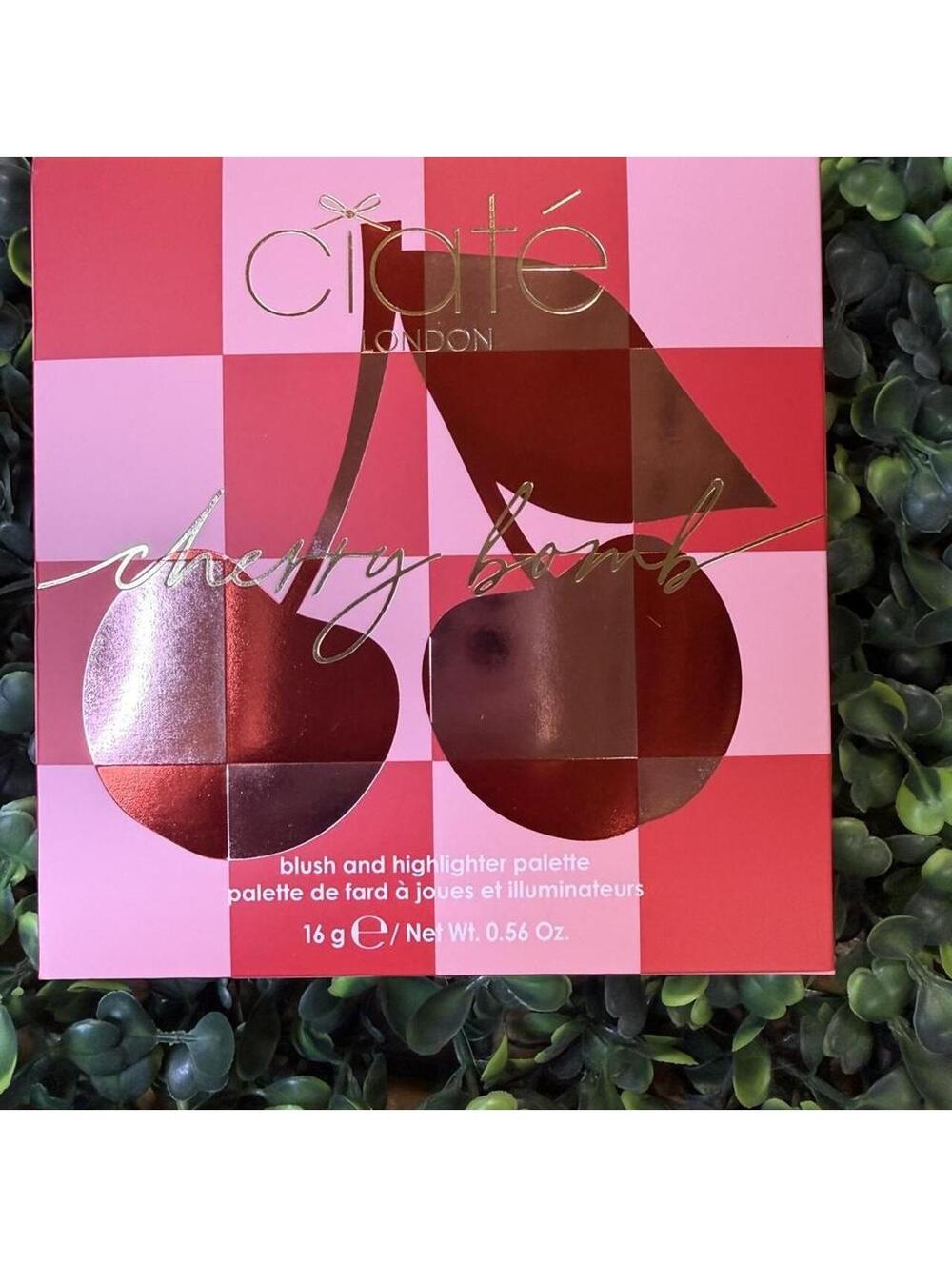 🍒 Ciaté London Cherry Bomb Blush & Highlighter Palette